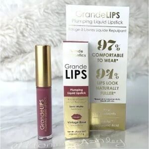 NEW Grande Lip  Vintage Rose Plumping Liquid Lipstick